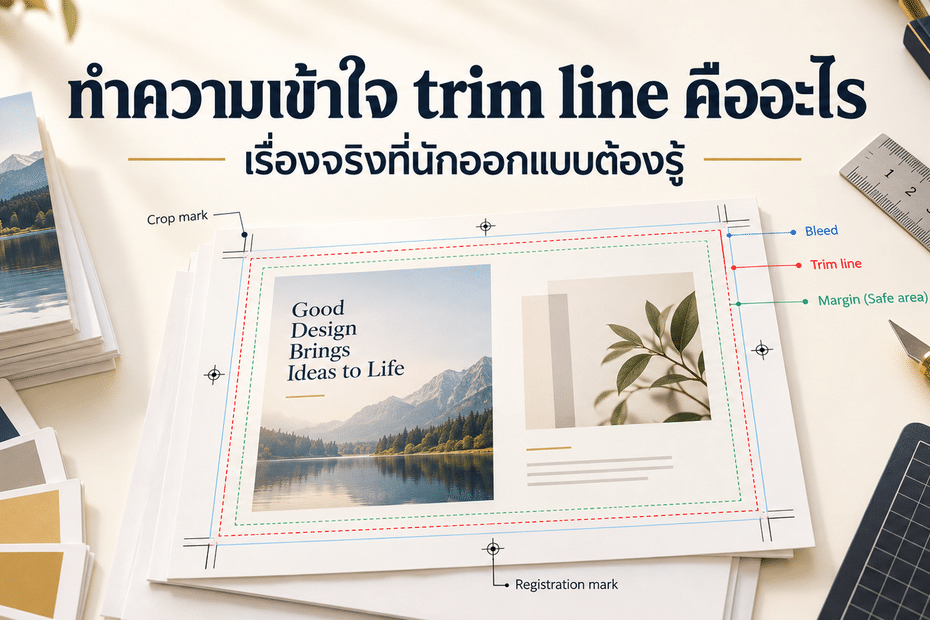 ทำความเข้าใจ trim line คืออะไรเรื่องจริงที่นักออกแบบต้องรู้